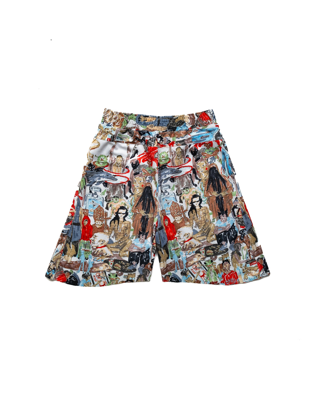 Echo Seireeni Graphic Athletic Shorts